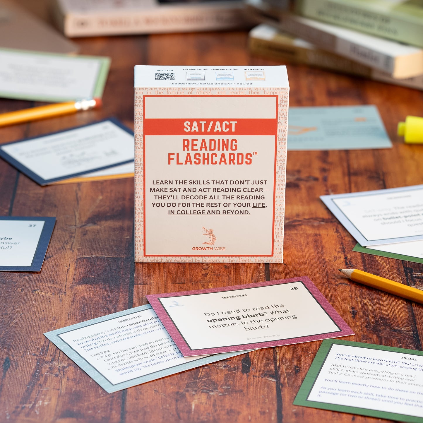 SAT-ACT Reading Flashcards