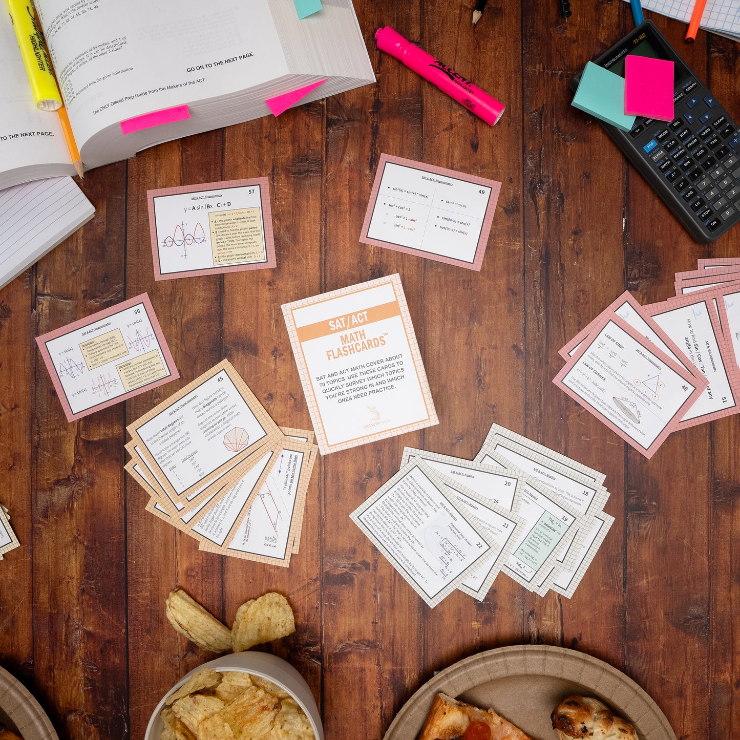 SAT-ACT Math Flashcards