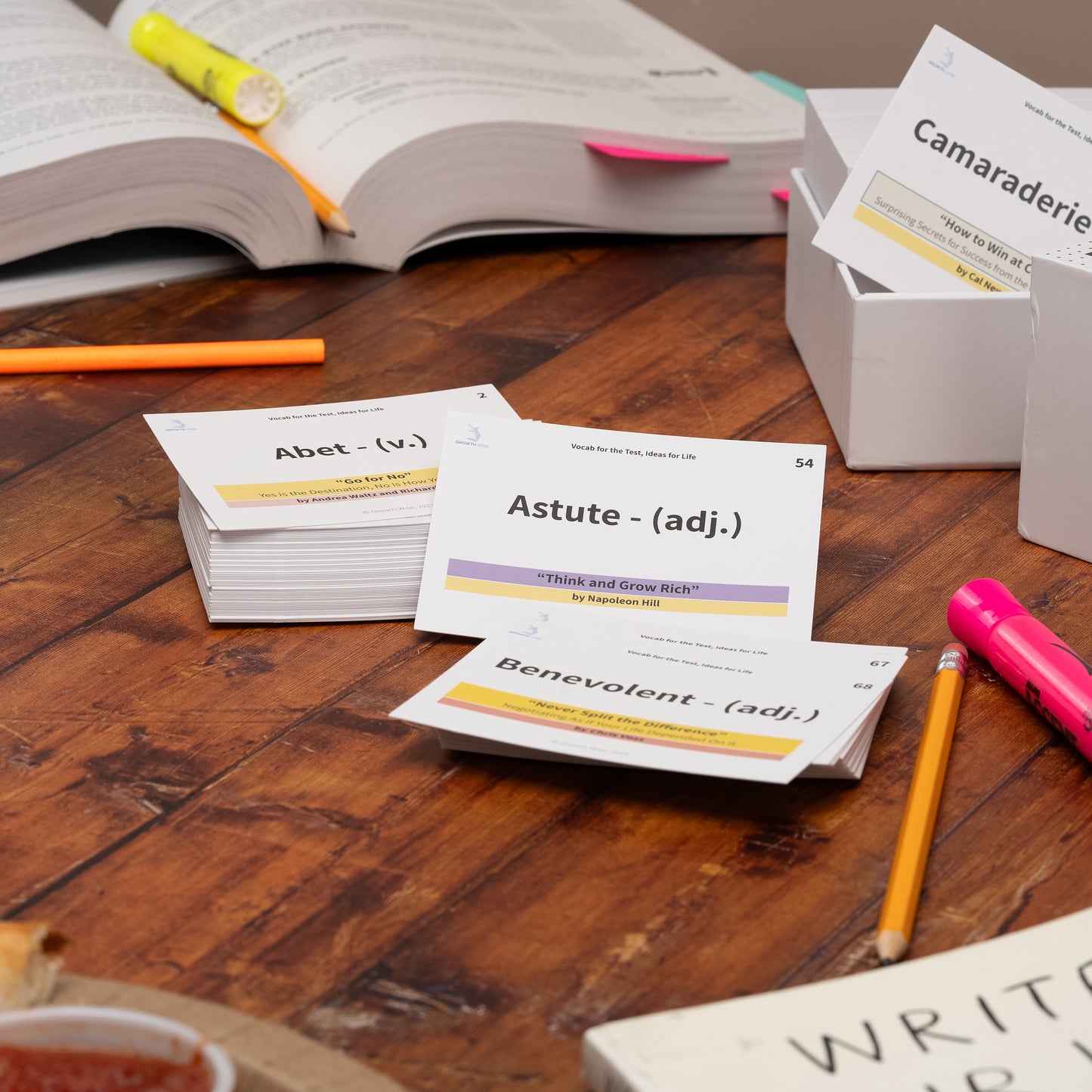 SAT-ACT Vocabulary Flashcards Box #1