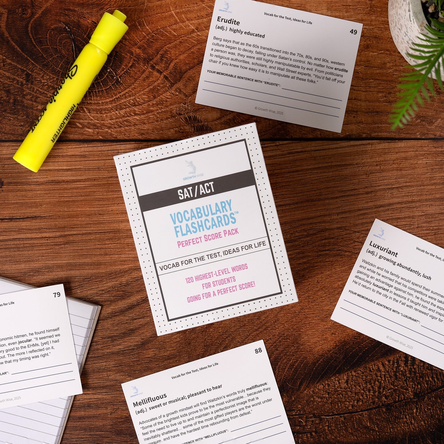 SAT-ACT Vocabulary Perfect Score Pack