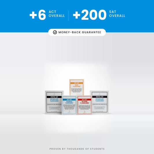 SAT-ACT Core Flashcard Bundle